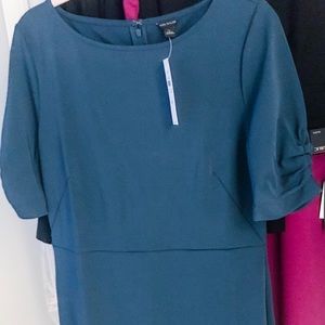 Steel blue Ann Taylor dress!